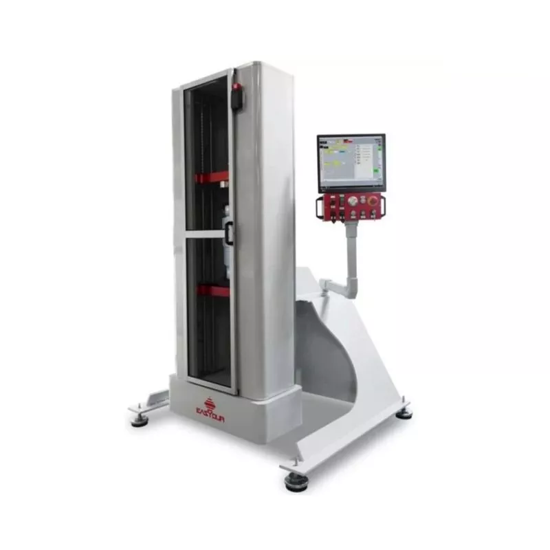 Compression testing of FAT - SHOCK ABSORBER railway dampers